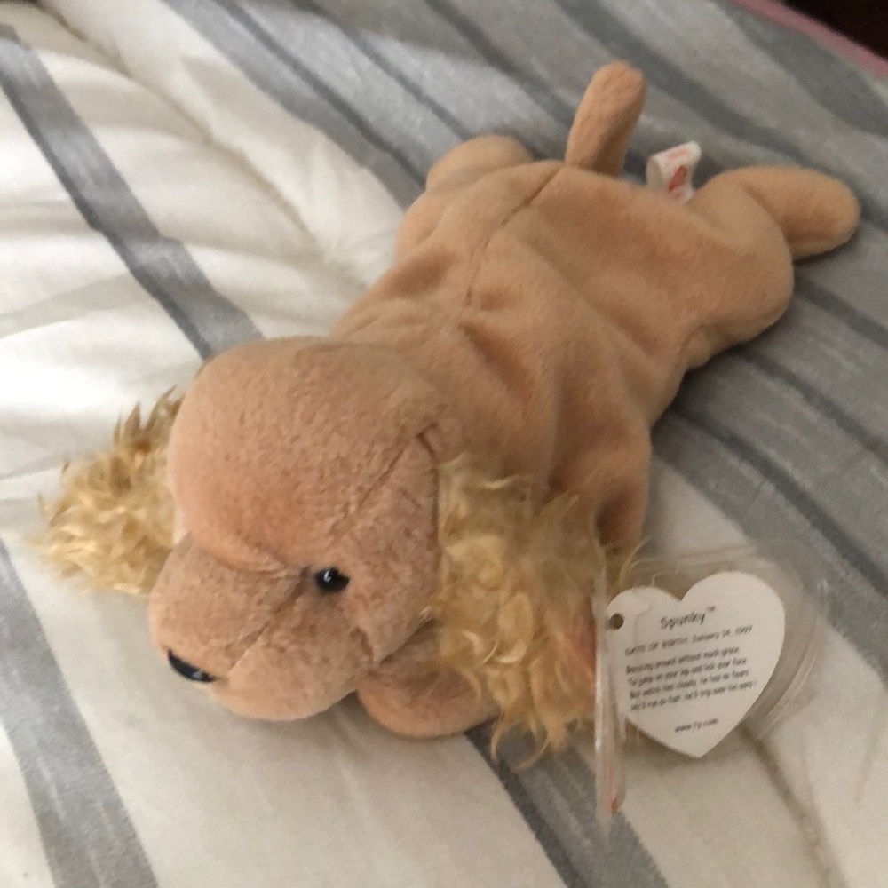Spunky beanie baby rare one